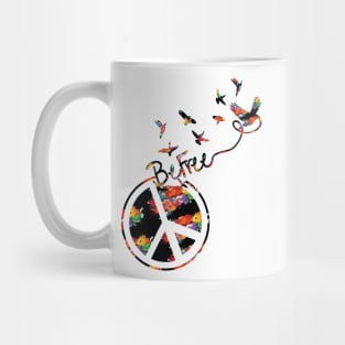 Peace and Be Free Mug